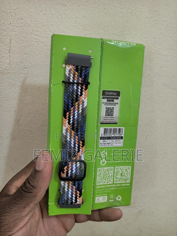 Oraimo Nylon Watch Strap - Dreamy Galaxy Colour · Photo 3