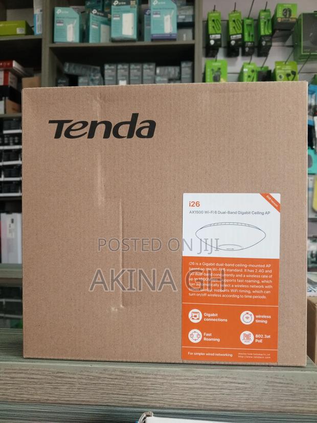 Tenda I26 Ax1500 Wi-Fi 6 Dual-Band Gigabit Ceiling Ap · Photo 3