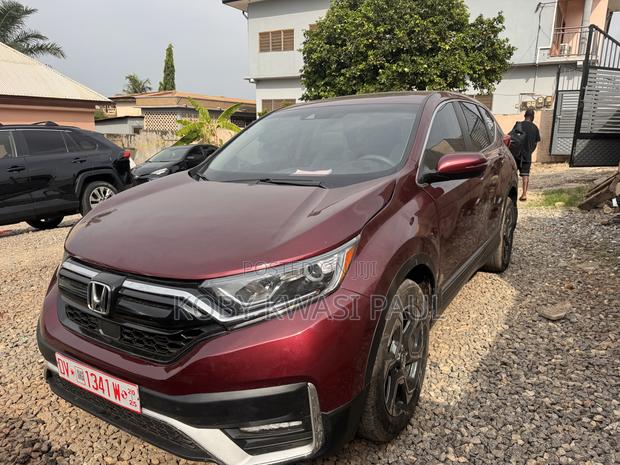 Honda CR-V EX-L 4dr SUV AWD (1.5L 4cyl CVT) 2017 Burgundy · Photo 2