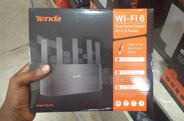 Tenda Tx2l Pro Dual-Band Gigabit Wi-Fi 6 Router. · Photo 1
