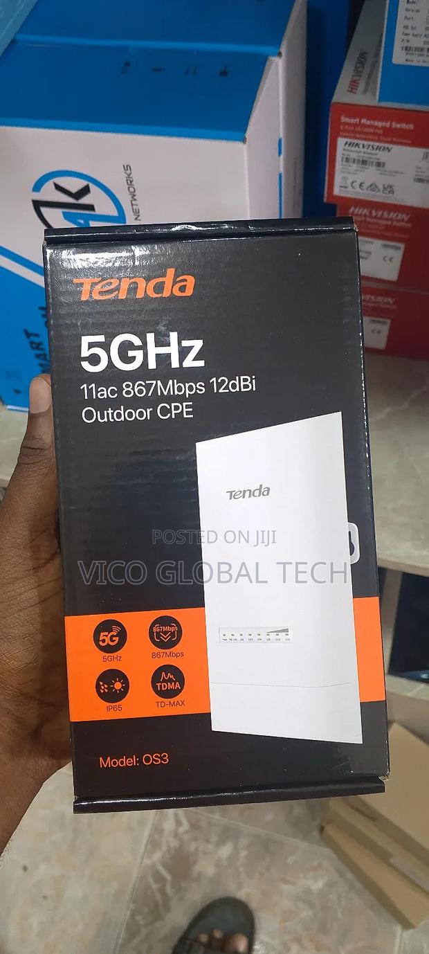 Tenda Os3 5ghz 11ac 867mbps Outdoor Cpe · Photo 1