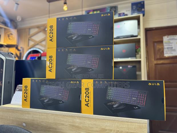 Aula Wireless Keyboard and Mouse Combo, RGB · Photo 4