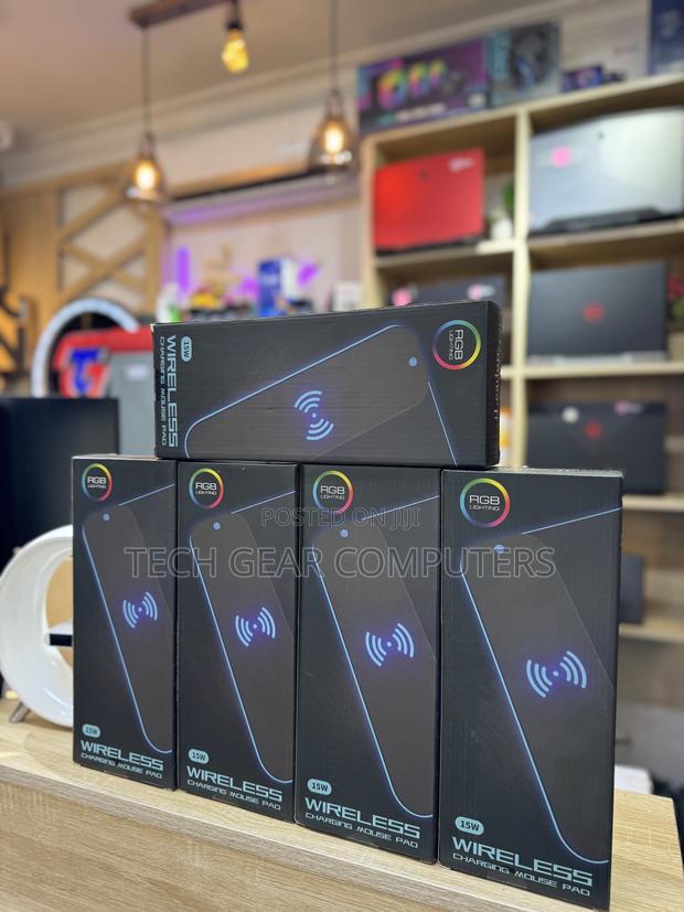 Gim Wireless Charging RGB Gaming Mouse Pad 15w, Led Mouse · Photo 4