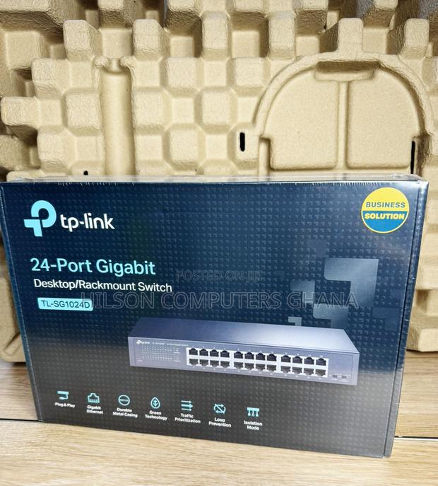 Tp-Link Switch Tl-Sg1024d - 24-Port Gigabit Switch photo 2