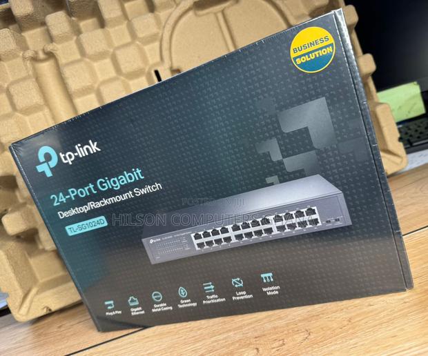 Tp-Link Switch Tl-Sg1024d - 24-Port Gigabit Switch photo 5
