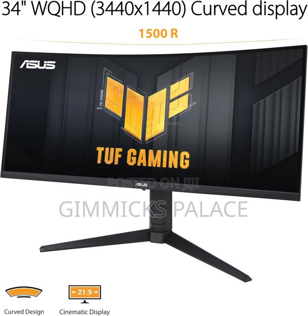 Tuf Gaming Monitor Vg34vql3a photo 3