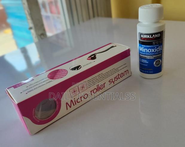 The Hairline Comeback Kit(Kirkland Minoxidil Derma Roller) · Photo 2