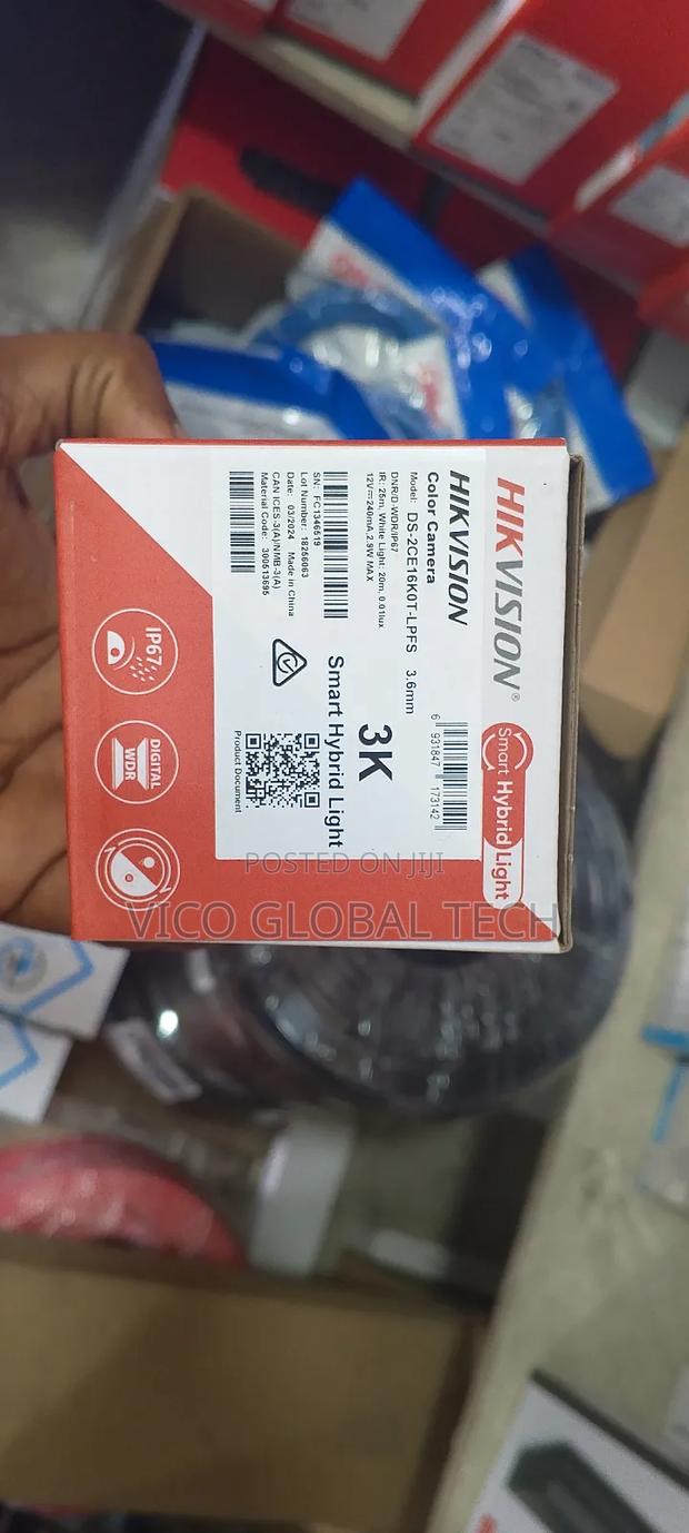 Hikvision Ds-2ce76k0t-LPFS 2.8mm Color Camera · Photo 3
