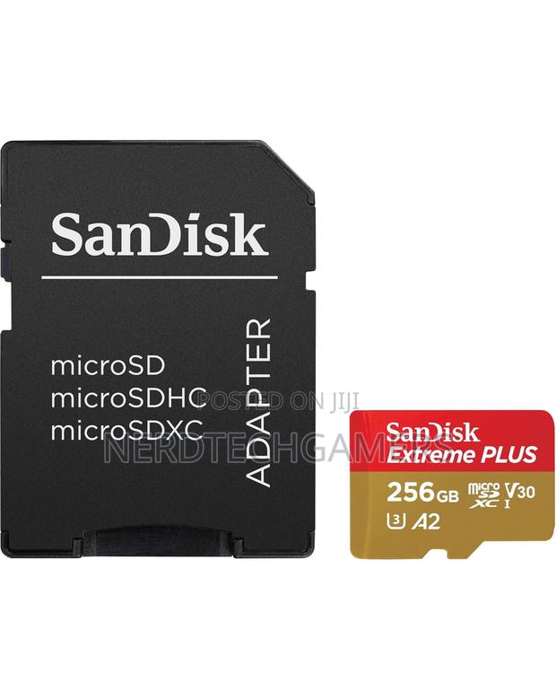 Sandisk Extreme Plus Microsdxc Uhs-I Card With Adapter, 256g · Photo 2