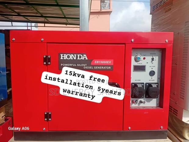 Power That Reaction Faster Than the Storm Honda 15kva Diesel · Photo 2