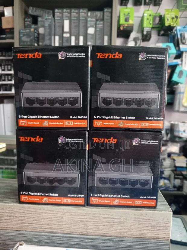 Tenda 5 Port Gigabit Ethernet Switch Sg105m · Photo 3