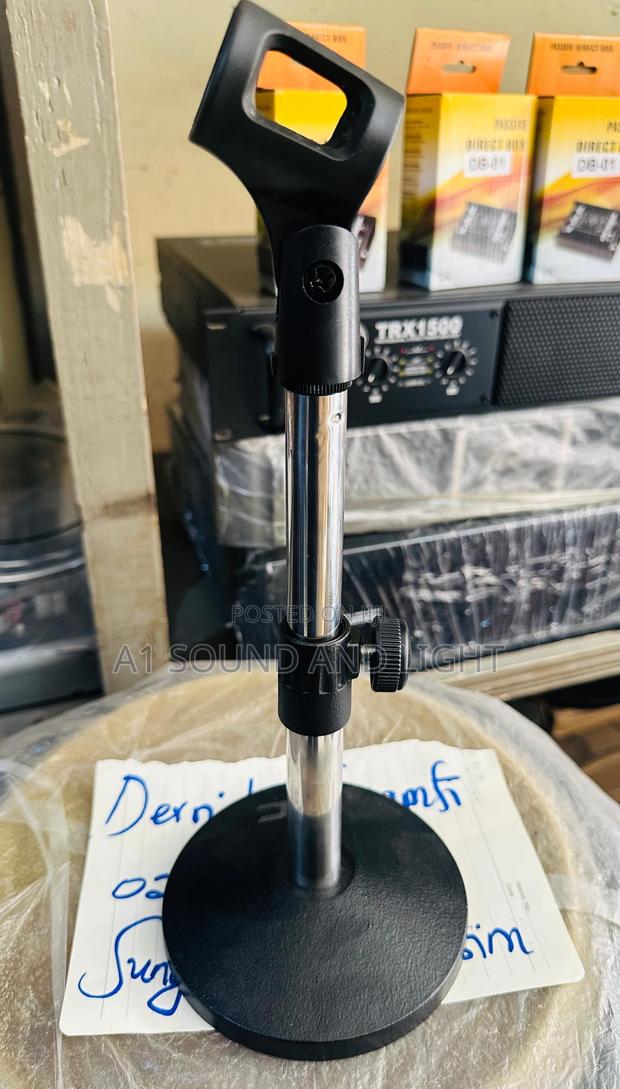 Microphone Stand For Desk, Pulpit, Bass Drum Microphone · Photo 3