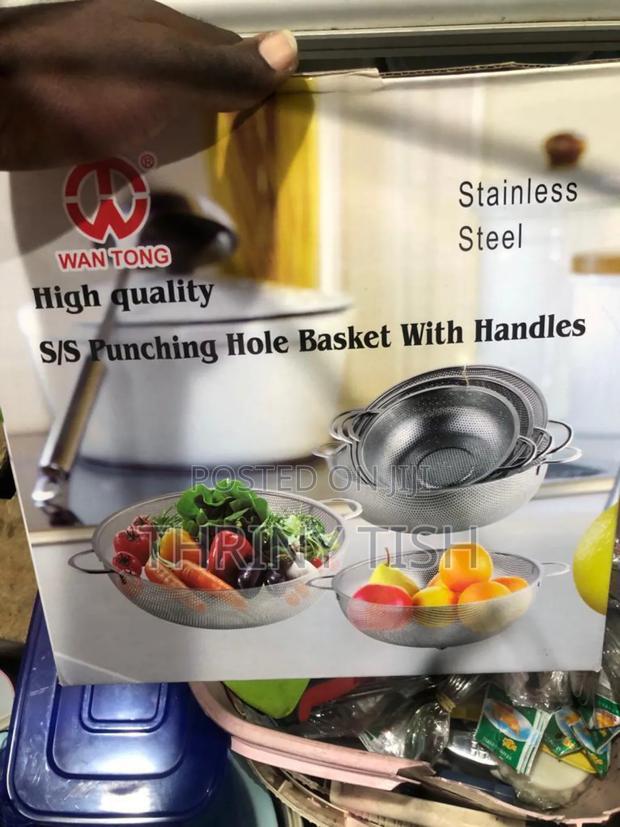 4pcs Stainless Steel Strainer