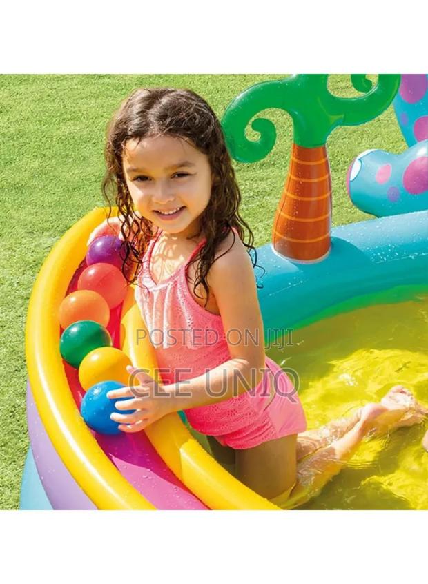 Dinosaur Inflatable Water Slide photo 3