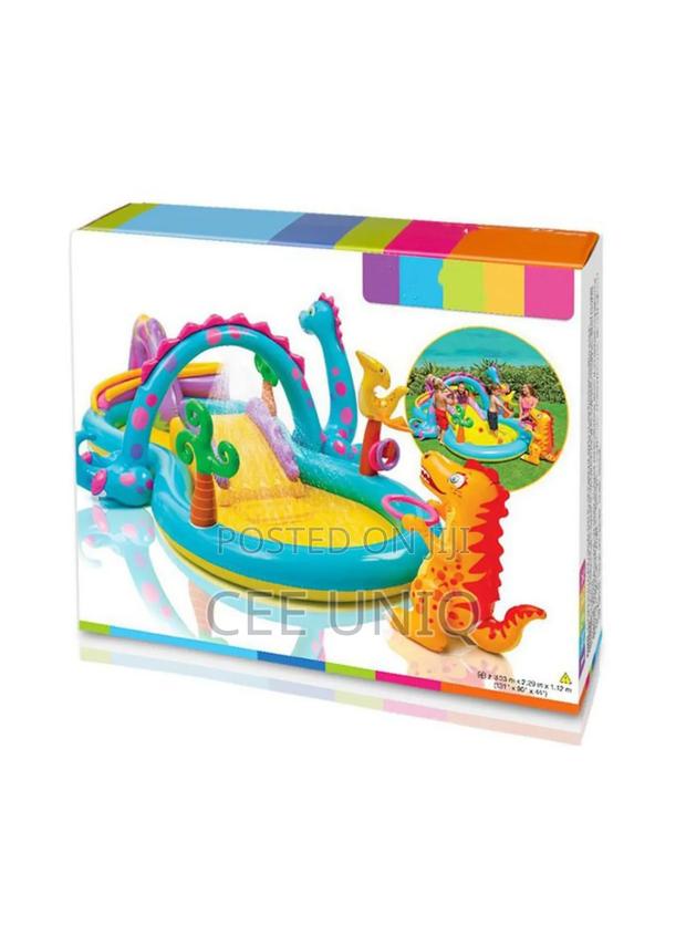 Dinosaur Inflatable Water Slide photo 4