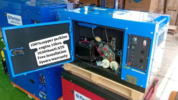 Eco Bright Perkins 15kva 16500watt Diesel Generator Ats · Photo 2