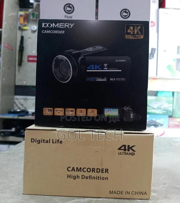 Digital Video Camera Ultra Hd Komery 18x Zoom photo 2