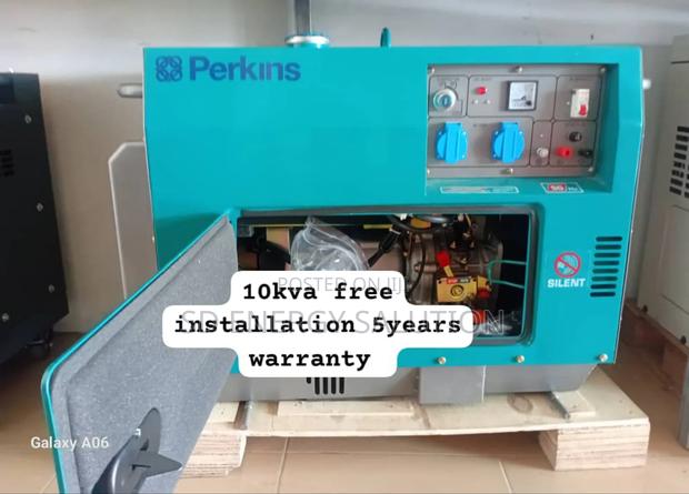 Zero Noise Gen Perkins 10kva 13000watts Diesel Generator · Photo 2
