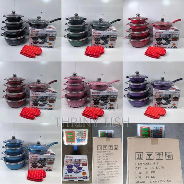 Dessini 5pcs Cookware With Free Gift