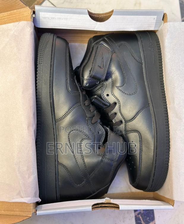 Nike Airforce 1 Long All Black · Photo 4