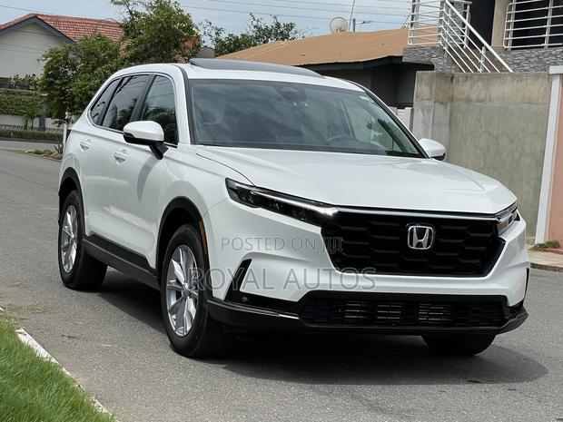 Honda CR-V EX AWD 2023 White photo 3