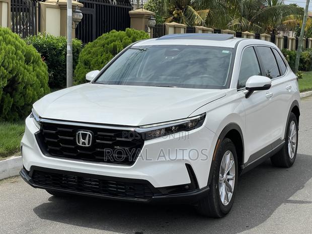 Honda CR-V EX AWD 2023 White photo 2