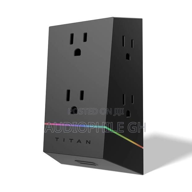 Titan - 6 Outlet Ultrashielding 120v Tap Surge Protector photo 2