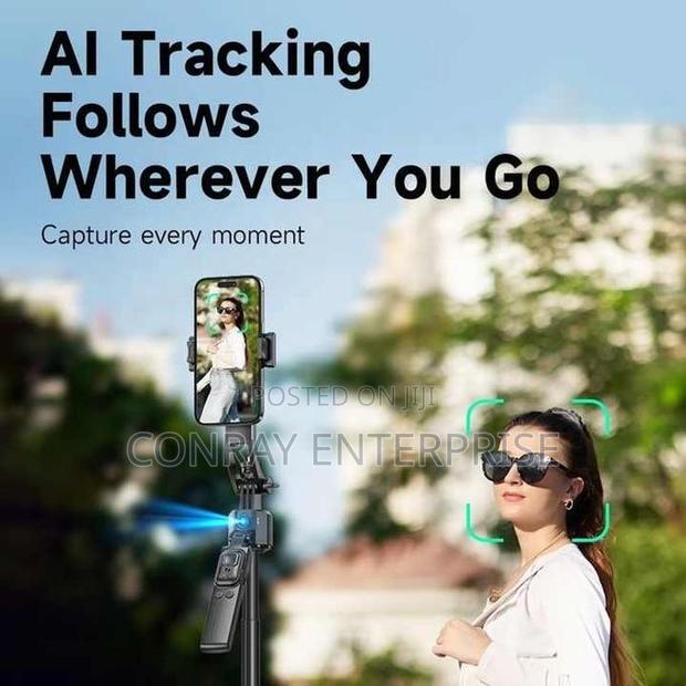 Auto Ai Face Tracking Selfie Stick (C17) photo 2