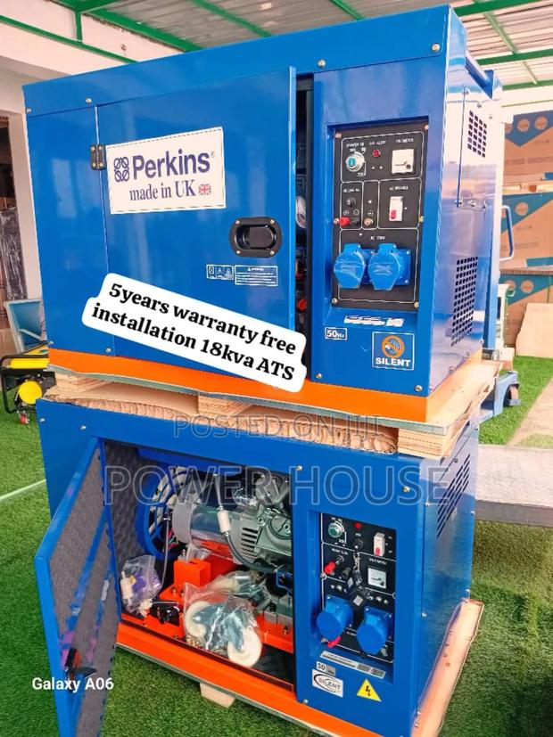 Energetic Silver 18kva Diesel Generator Perkins Diesel · Photo 2