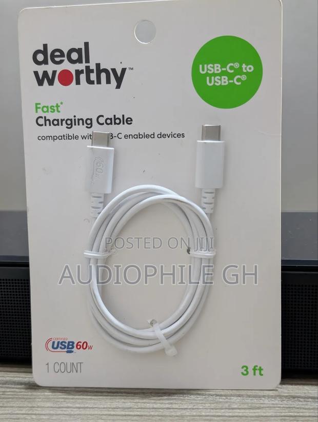 Dealworthy 3 Inches Usb-C to Usb-C Fast Charging Cable · Photo 4