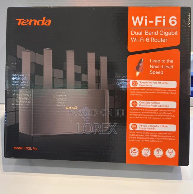 Tenda Tx2l Pro Ax1500 Dual-Band Gigabit Wi-Fi 6 Router · Photo 3