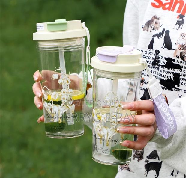 Water Cups With Straw photo 4