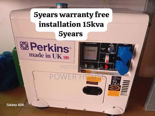 Energetic Royal Shield 16500watts 15kva Diesel Perkins Gener · Photo 2