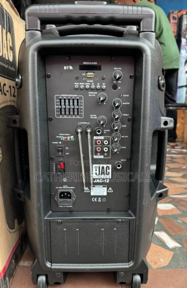 Jac 12 Inches Bluetooth Speaker With 2 Microphone and Sta · Photo 3