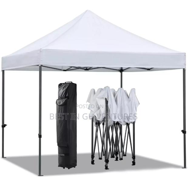 White 10ftx10ft Foldable Tent · Photo 2
