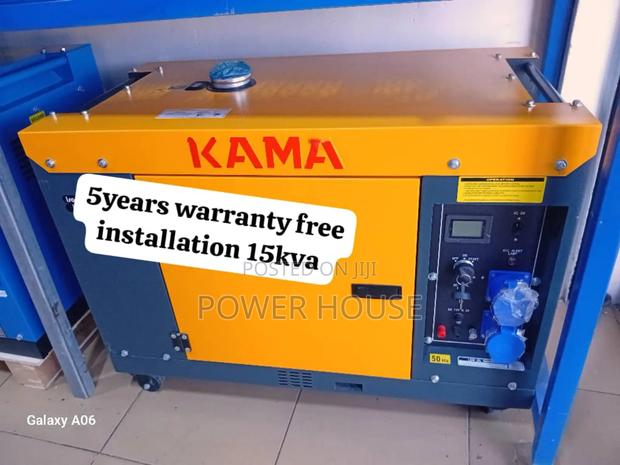 Genuine Volt Edge 16500watts 15kva Kama Diesel Generator · Photo 2