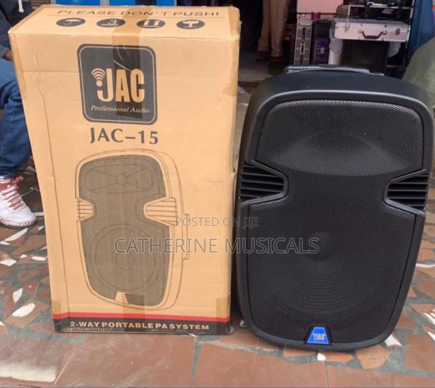 Rechargeable Bluetooth 15 Inches Speaker With Two Mic · Photo 2