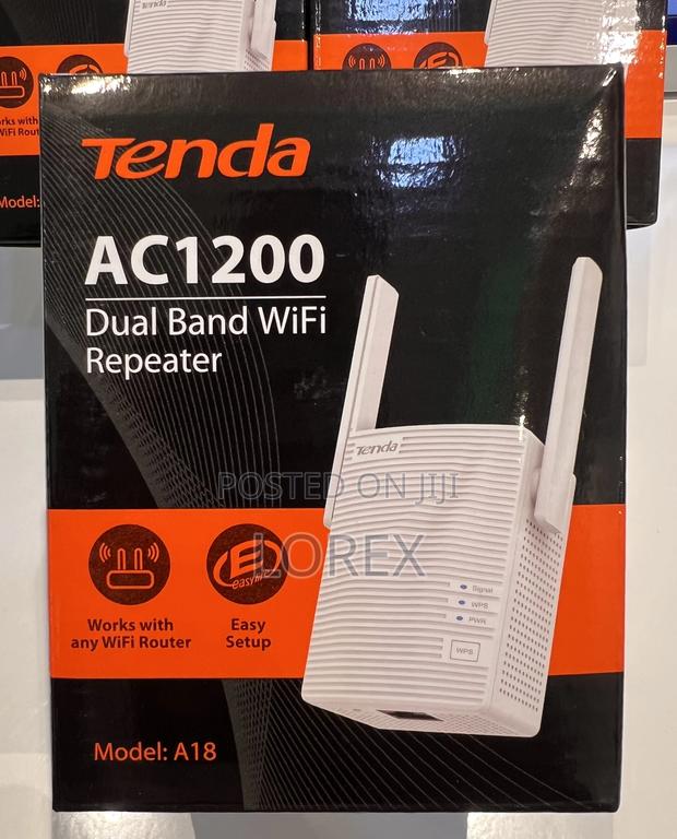 Tenda Ac1200 Wifi Range Extender Gigabit Wifi Repeater A18 · Photo 3