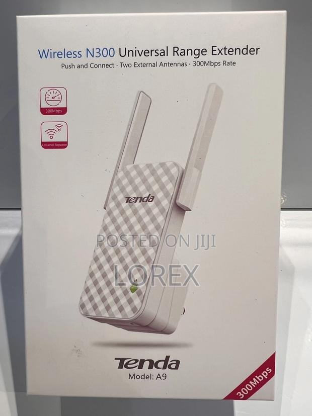 Tenda A9 N300 Universal Wifi Range Extender (No Lan Port) · Photo 3