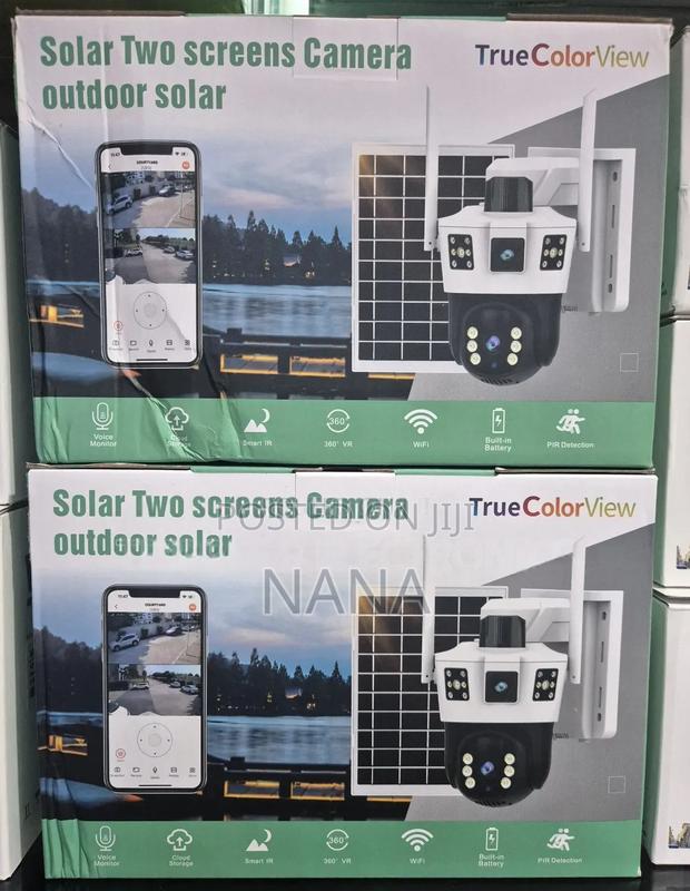 True Color Solar Wireless Dual Cam Security Camera. · Photo 2
