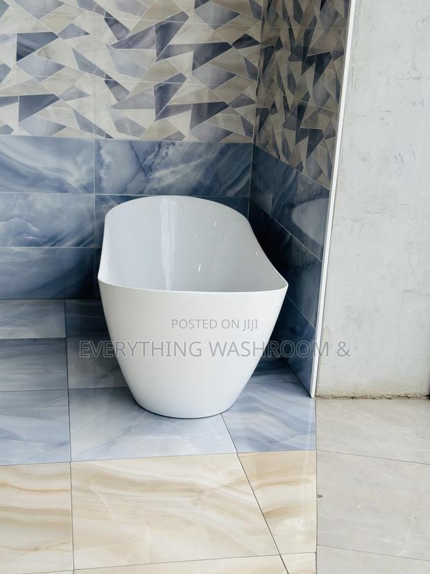 Free Standing Bathtub_white Bathtub_bathtub With Accessories · Photo 4
