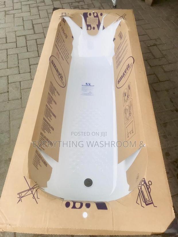 Enamel Bath_metal Bathtub_stainless Steel Bathtub_straight Bath Metal · Photo 4