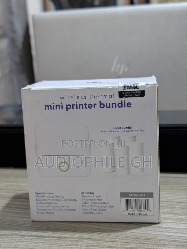 Core Innovations Wireless Portable Bluetooth Thermal Printer photo 2