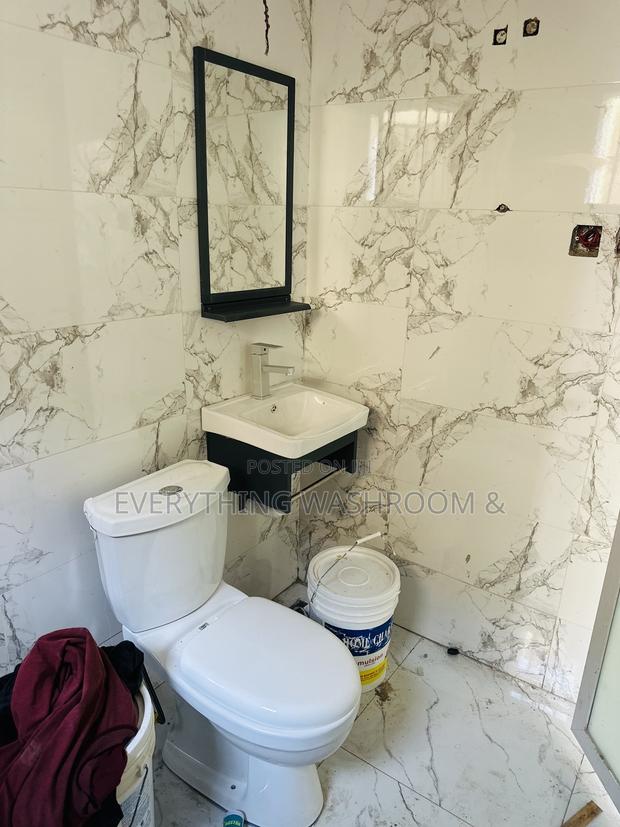 Water Closet and Cabinet Wash Hand Basin With Mirror Complete Set · Photo 3