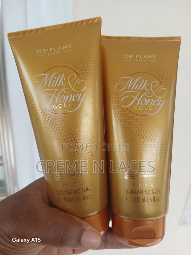 Oriflame Milk Honey Gold Smoothing Sugar Scrub photo 2