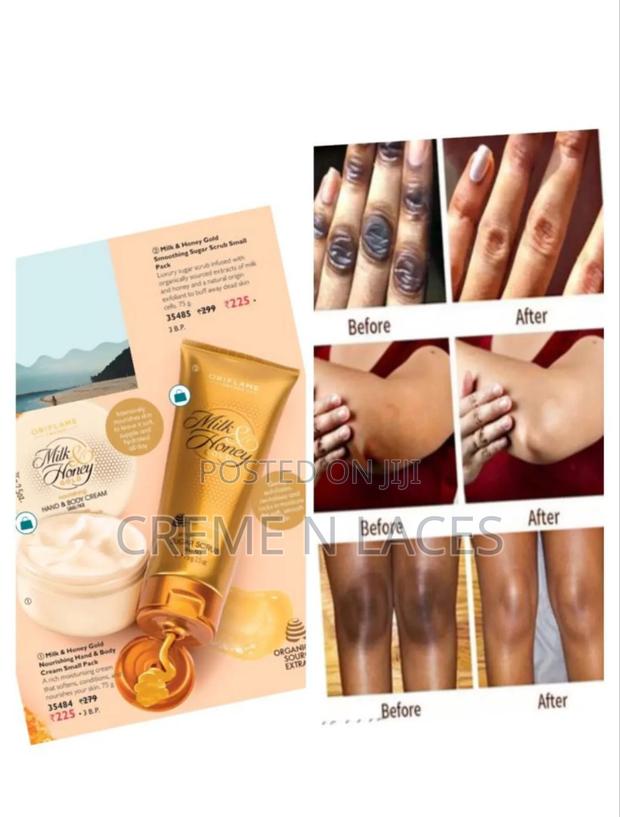 Oriflame Milk Honey Gold Smoothing Sugar Scrub photo 3