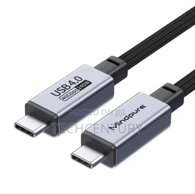 Mindpure Usb4 40gbps Transfer Speeds, 240w Cable, 1 Meter.