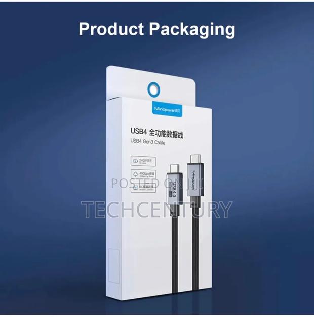 Mindpure Usb4 40gbps Transfer Speeds, 240w Cable, 1 Meter. photo 7