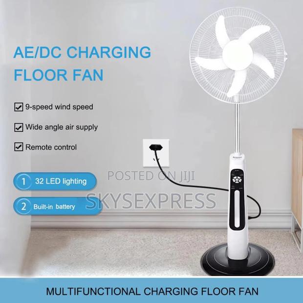 Solar Rechargeable Standing Fan photo 2