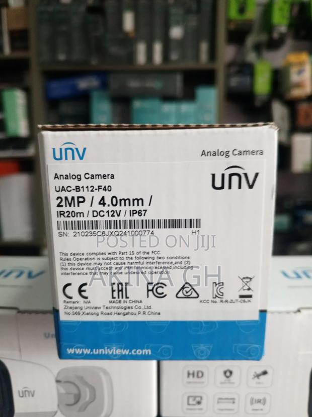 Unv 2mp Ir Analog Camera Uniview Uac-b112-f40 · Photo 4